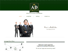 Tablet Screenshot of adlegalfirm.com